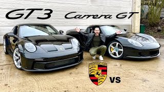 992 911 GT3 TOURING vs CARRERA GT  REV BATTLE [upl. by Neirrad]