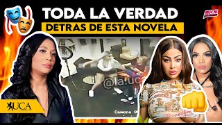 EL VIDEO REAL DE LA PELEA DE YAILIN LA MAS VIRAL Y FOGONTV EN EXCLUSIVA [upl. by Dita]