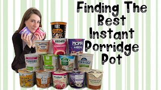 Finding The Best Instant Porridge Pot  Are Big Brands REALLY Better Than Supermarkets Own [upl. by Auot644]