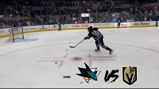 San Jose Sharks Game Vlog vs Las Vegas Golden Knights 2023 2024 NHL Season [upl. by Cheadle]