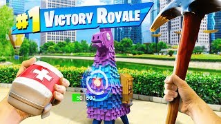 FORTNITE REAL LIFE Challenge [upl. by Aklim]