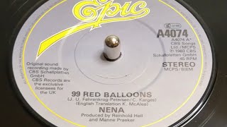 Nena  99 Red Balloons 1983 7quot Single [upl. by Nolak]