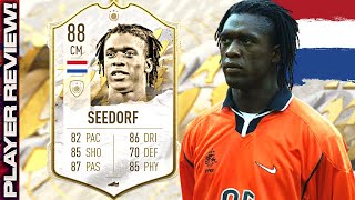 FIFA 22 MID ICON SEEDORF PLAYER REVIEW  88 MID ICON SEEDORF REVIEW  FIFA 22 ULTIMATE TEAM [upl. by Tailor73]