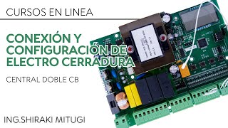 ⚡👌CONEXIÓN Y CONFIGURACIÓN DE ELECTROCERRADURA [upl. by Anihc777]