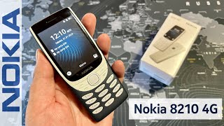 NOKIA 8210 4G  Unboxing and HandsOn [upl. by Veriee632]