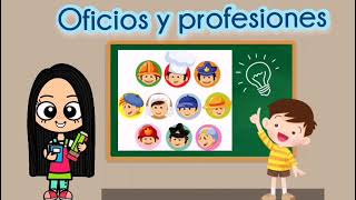 Oficios y profesiones para niños AprendeEnCasaIII preescolar ¿Qué quieres ser cuando seas grande [upl. by Kerman135]