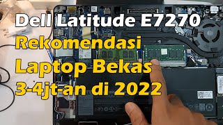 Rekomendasi Laptop Bekas Salah Satu Yang Terbaik Dell E7270 055 [upl. by Anyel483]