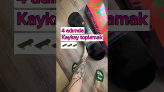 Kaykay nasıl mı toplanır skateboarding kaykay setup tutorial skater sbcspor [upl. by Ogawa575]