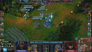 CST vs TWZ G2  LCS 2014 NA Spring Promo [upl. by Annadiane]