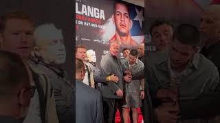 Canelo and Berlanga Taunting caneloalvarez [upl. by Polky998]