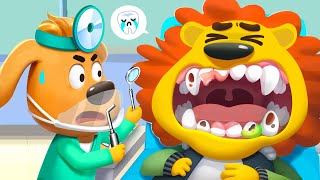 Dentist  I Have a Toothache  Good Habits  Kids Cartoon  Sheriff Labrador  BabyBus [upl. by Stempson]