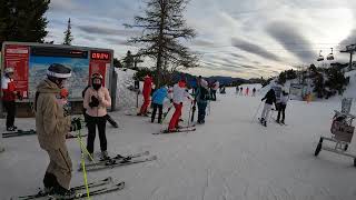 SKIGEBIET STEINPLATTE  WAIDRING  Skifahren [upl. by Annitsirhc]