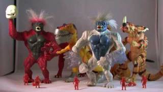 Primal Rage Action Figures  From Pixels to Plastic [upl. by Nosam]