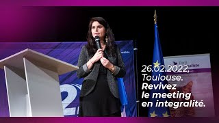 Revivez en integralité le meeting toulousain du Parti animaliste [upl. by Ailedo903]