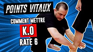 Comment faire un KO sur le point de pression Rate 6 Kyusho jitsu  Self défense  Combat de rue [upl. by Rett96]