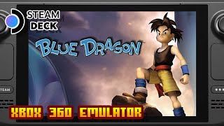 Blue Dragon  Valve Steam Deck  Xenia Xbox 360 Emulator on SteamOS [upl. by Cullie]