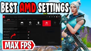 BEST AMD Radeon Settings 2024🔥  AMD Radeon Settings for GAMING✔️ [upl. by Ycnuahc]