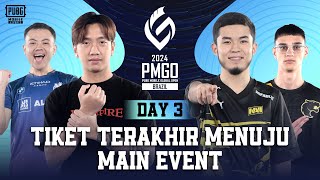 ID 2024 PMGO Brazil Prelims  Day 3  PUBG MOBILE Global Open Brazil [upl. by Narine]