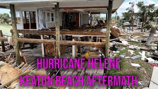 Extensive Drone Damage Survey After Hurricane Helene Keaton Beach FL [upl. by Uriia437]