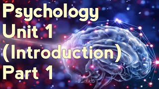 हिन्दी में  Introduction  Unit1 Part1  Psychology  BSc Nursing [upl. by Sim]