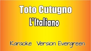 Toto Cutugno  L italiano versione Karaoke Academy Italia [upl. by Shulman]