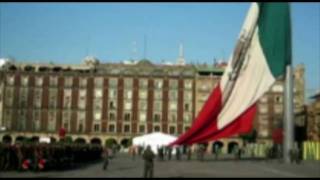 Bandera Mexicana Izamiento y Toque de Bandera [upl. by Jena]