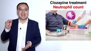 Schizophrenia  Clozapine  Neutrophil count [upl. by Mokas]