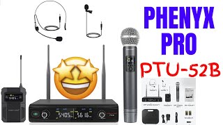 Phenyx Pro PTU71 Unboxing and Demo  The Perfect Beginner DJ Mic Setup [upl. by Hgielhsa]