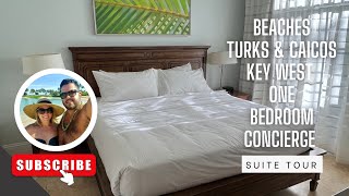 Beaches Turks amp Caicos  Key West  One Bedroom Concierge Suite  1BG Category [upl. by Karab913]