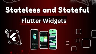 Stateless vs Stateful  Flutter Stateless and Stateful Widgets [upl. by Prissy]