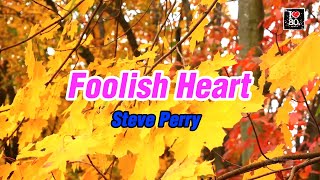 Steve Perry  Foolish Heart Karaoke Classics HD [upl. by Syhr]