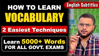 🔥Learn 5000 Vocabulary Words in 2 Month  How to prepare Vocab for SSC CGL Bank Exams [upl. by Vanya]