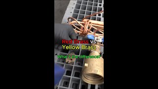 What tips do you have for separating Yellow vs Red Brass scrapmetal scrapmetalrecycling [upl. by Ybor]