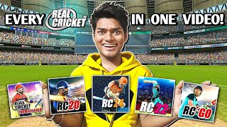 EVERY REAL CRICKET GAME IN ONE VIDEO🏏 [upl. by Anitnahs]