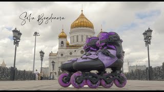 My New profile on my new FR skates  Sofia Bogdanova promodel 💜💜💜 ⚡️Instagram sone4ka2005⚡️ [upl. by Amilas272]