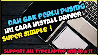 Otomatis  Cara Update amp Install Driver Laptop Komputer [upl. by Cichocki125]