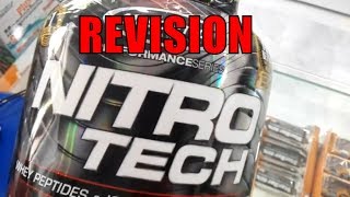 😦 Nitro Tech Muscletech 💪  Revision español [upl. by Nyroc940]