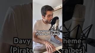 Davy Jones’s Theme  Hans Zimmer 🎤🎹 singing chant piano cover piratesofthecaribbean [upl. by Tierell183]