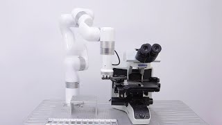 xArm Robot Picking and Placing Microscope Slides for Testing [upl. by Tobit]