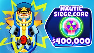 NEW 555 SUBMARINE Paragon  The Nautic Siege Core Bloons TD 6 [upl. by Nessnaj]