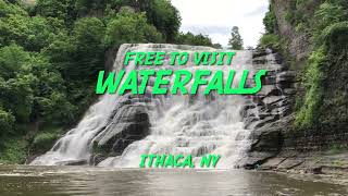 Free to visit waterfalls in and around Ithaca NY [upl. by Fishman728]