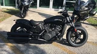 2023 Indian Motorcycle® Scout® Bobber Sixty Black Metallic IND3194803Walk Around Video [upl. by Samal]