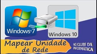 Como Mapear Unidades de Rede no Windows 7 e Windows 10 [upl. by Samira]