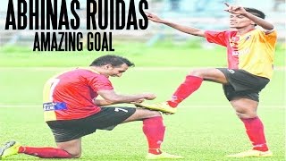 Abhinash Ruidas Amazing Goal for East Bengal l Best Goals of 2015 l Indian Football [upl. by Eramal668]