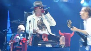 ACDC With AXL ROSE  For Those About to Rock We Salute You cut  13 05 2016  Marseille [upl. by Eiknarf164]