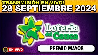 LOTERÍA DEL CAUCA Resultado LOTERIA DEL CAUCA del sábado 28 de septiembre 2024 [upl. by Aihsemaj797]