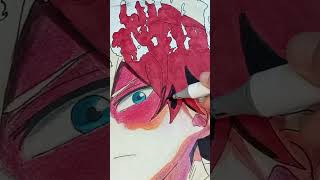 Shoto Todoroki drawing—my hero academiaart anime myheroacademia [upl. by Pickens406]