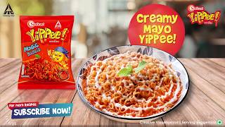 YiPPee Creamy Mayo Mayo Noodles Recipe  Instant Noodles Recipe  YiPPee Noodles Recipe [upl. by Berky]