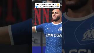 LENTENTE SARR amp VEGA 👌🔵⚪ CARRIÈRE OM S2 FC 24 shortsviral shortvideo om omofficiel foot [upl. by Tsenre]