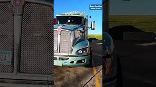 shorts 2008 Kenworth T660 With Super Sleeper At Iowa 80 Truck Stop kenworth [upl. by Nileuqay]